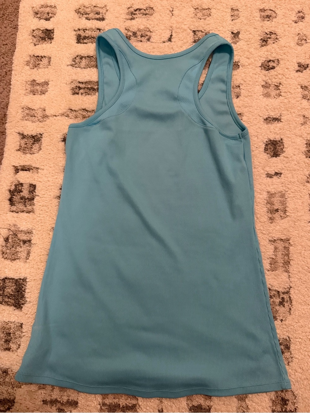 Under Armour Light Blue Racerback Performance Tank - Picture 2 of 4